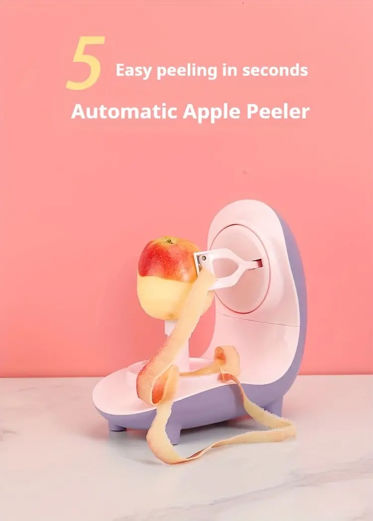 Miniatura 3 de Pelador de Frutas Eléctrico Giratorio